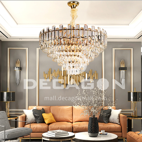 Living Room Light Luxury Crystal, Living Room Chandelier Modern